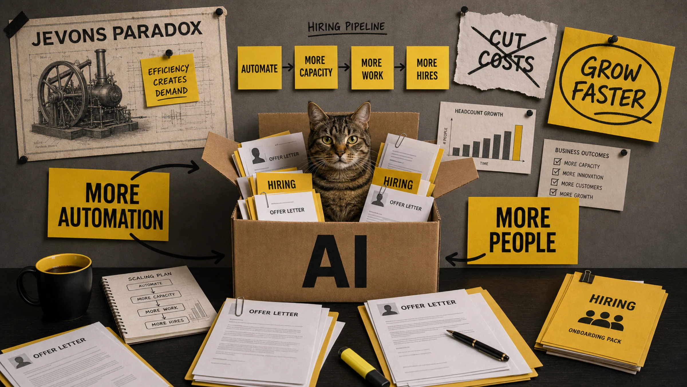 The AI hiring paradox: more automation, more people