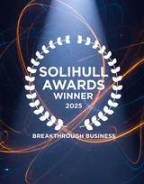 Solihull Business Awards winner badge