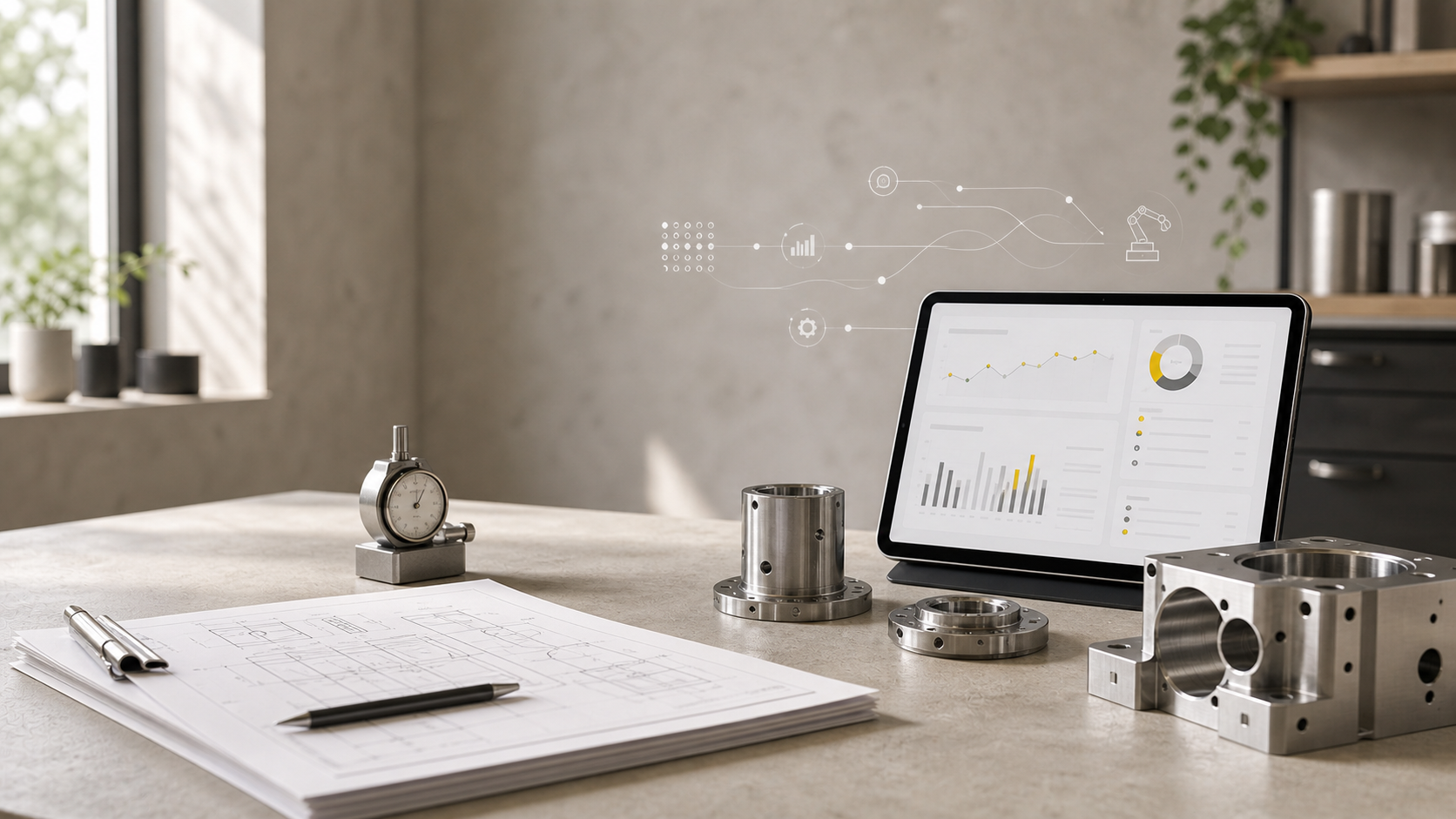 AI for UK manufacturing SMEs: shop floor, ERP and AI loop